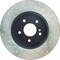 Centric Parts Sport Cross Drilled Brake Rotor, 128.35034R 128.35034R - alternate 5